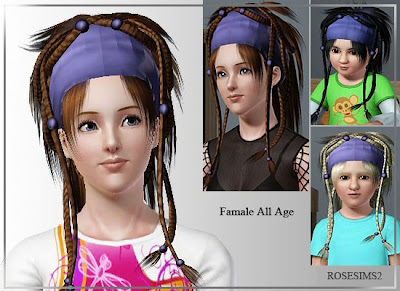 New Free Hair from RoseSims