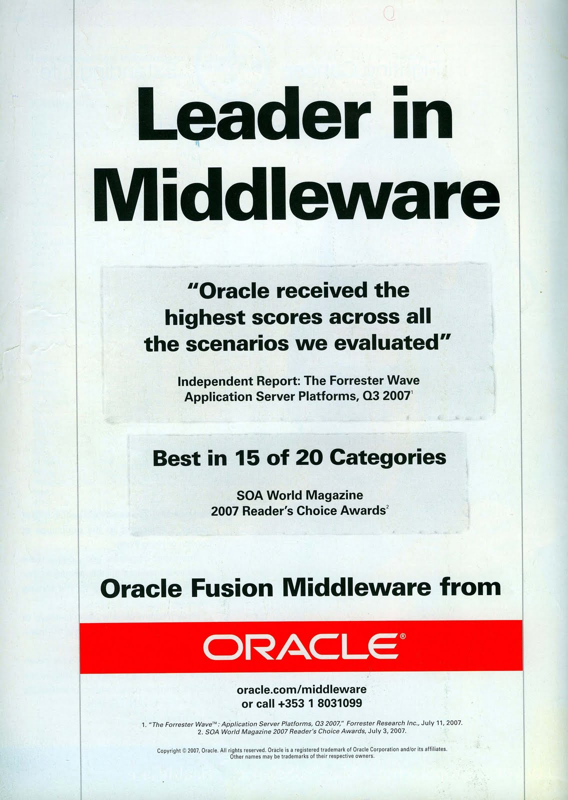 Journalyse Oracle Versus Sap Was Larry Niemals Als Werbung Geduldet Hatte