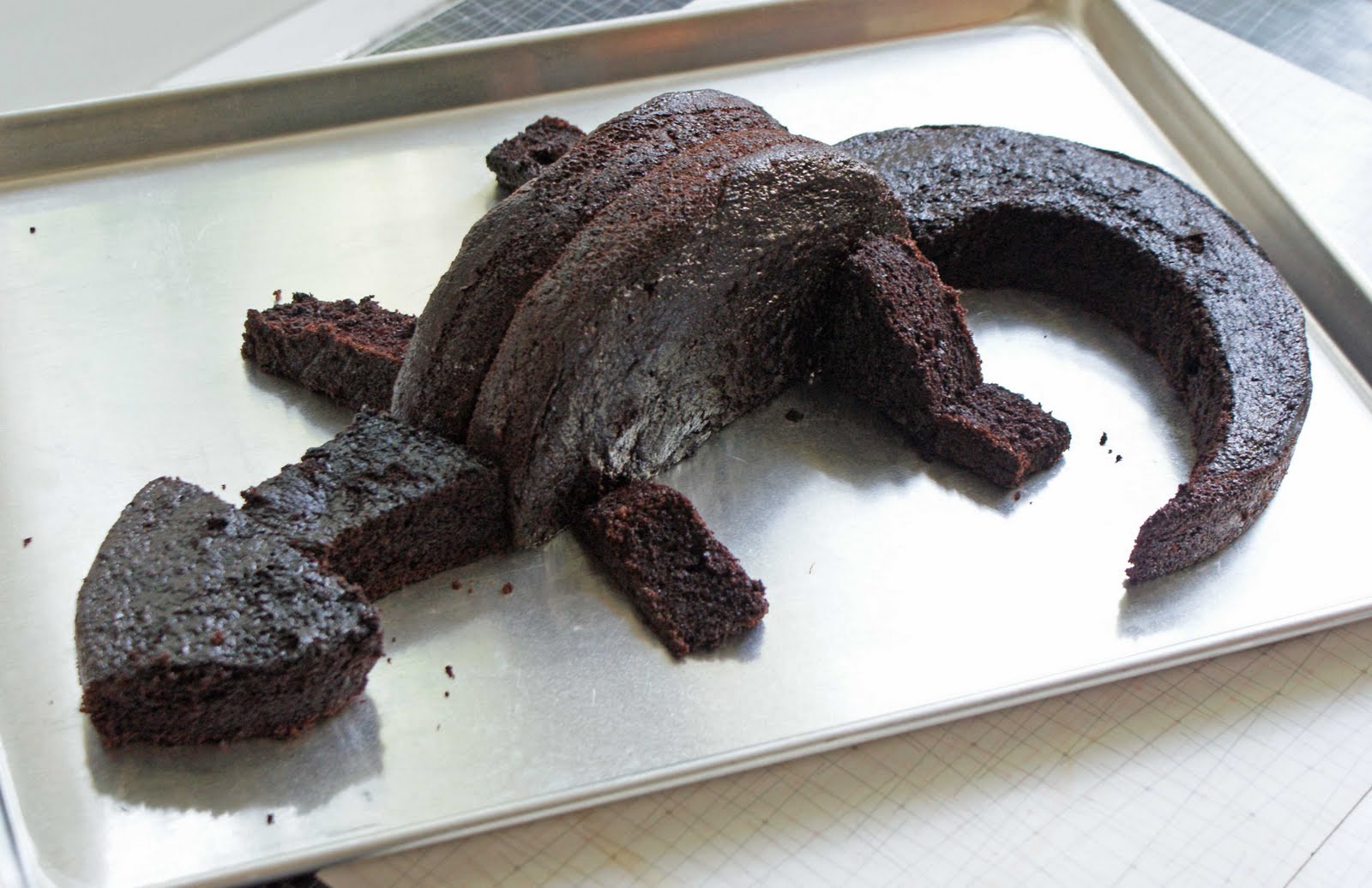 Chocolate Dragon Cake - Dinner With Julie