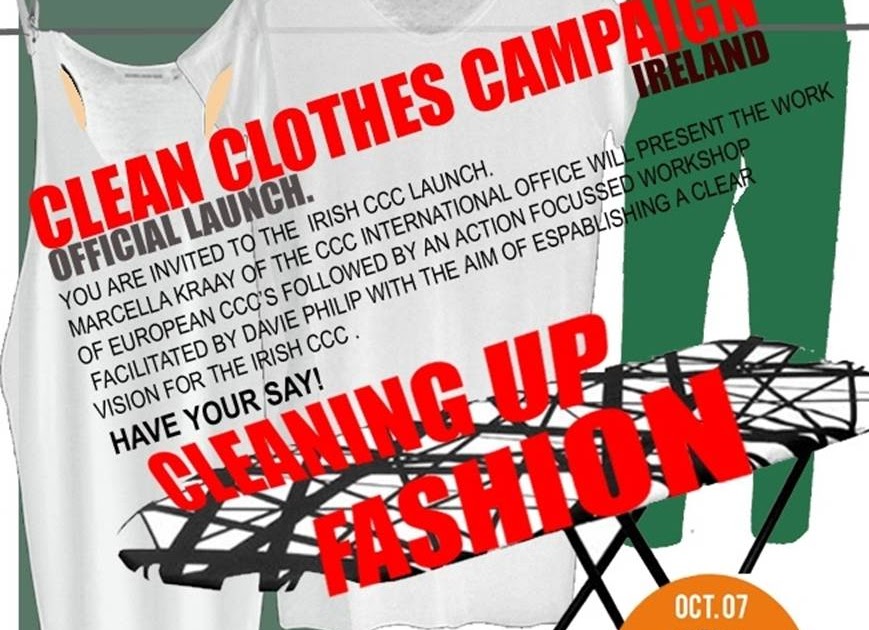 Óige Phoblachtach Sinn Féin Republican Youth Clean Clothes Campaign official Launch