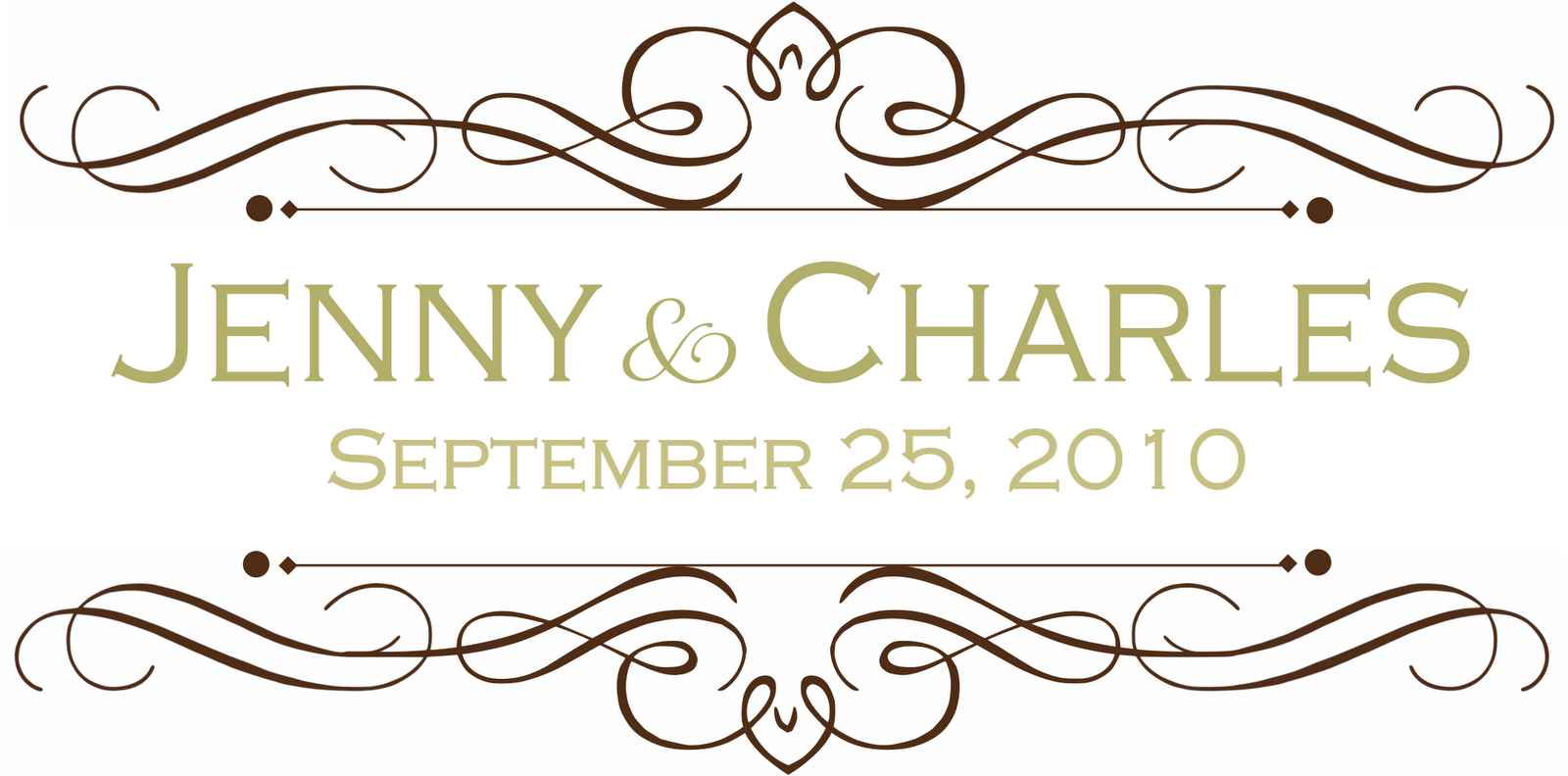 wedding swirl designs