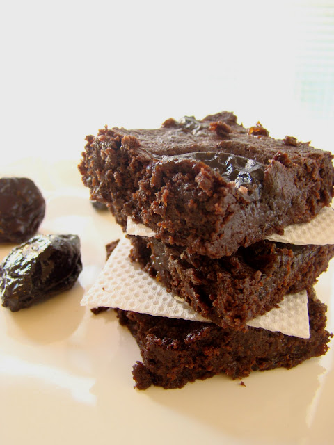 Brownies Con Ciruela Pasa