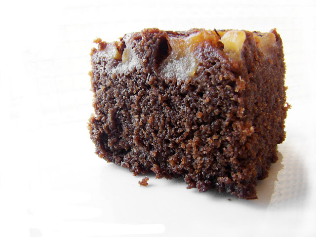 Torta De Peras, Chocolate Y Té Especiado