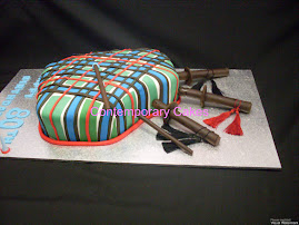 Bag pipes cake