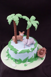 Jungle themed cake workshop.