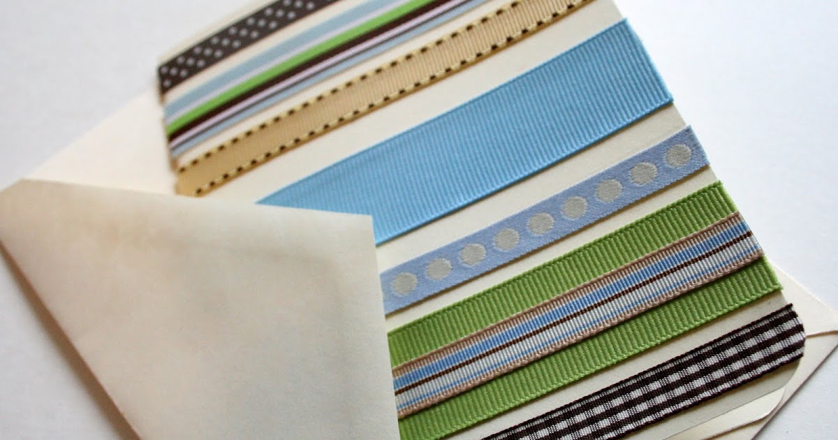 The Creative Place Tuesday Tutorial Ribbon Greeting Card