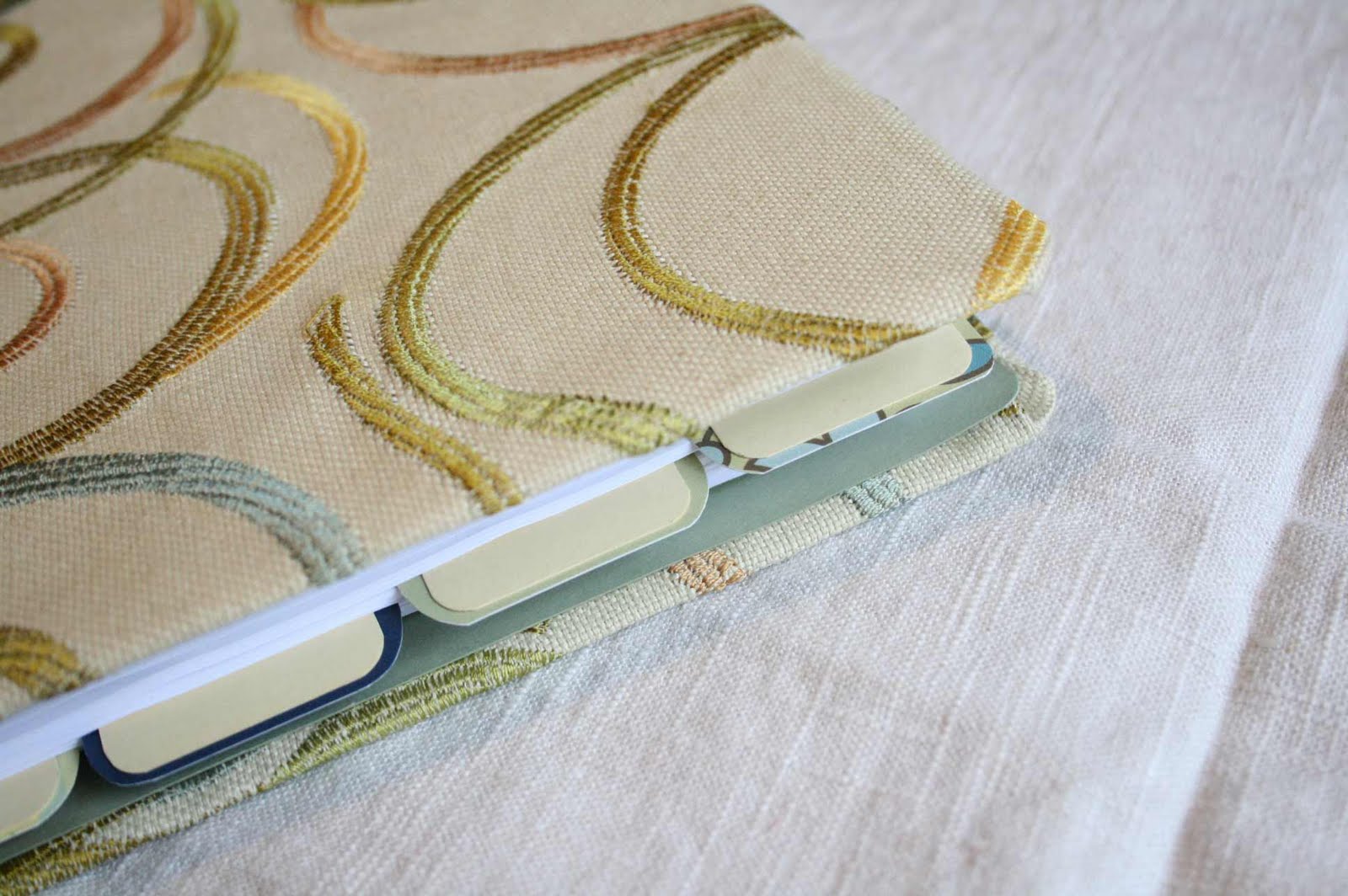 The Creative Place DIY Tuesday Fabric Covered Binder