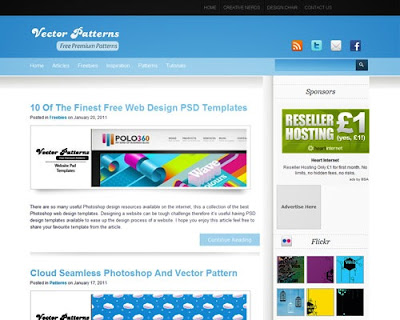 Grande Variedade de Vetores Gratuitos Vector Patterns
