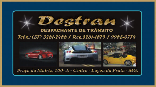 ***  Destran Despachante de Trânsito  ***