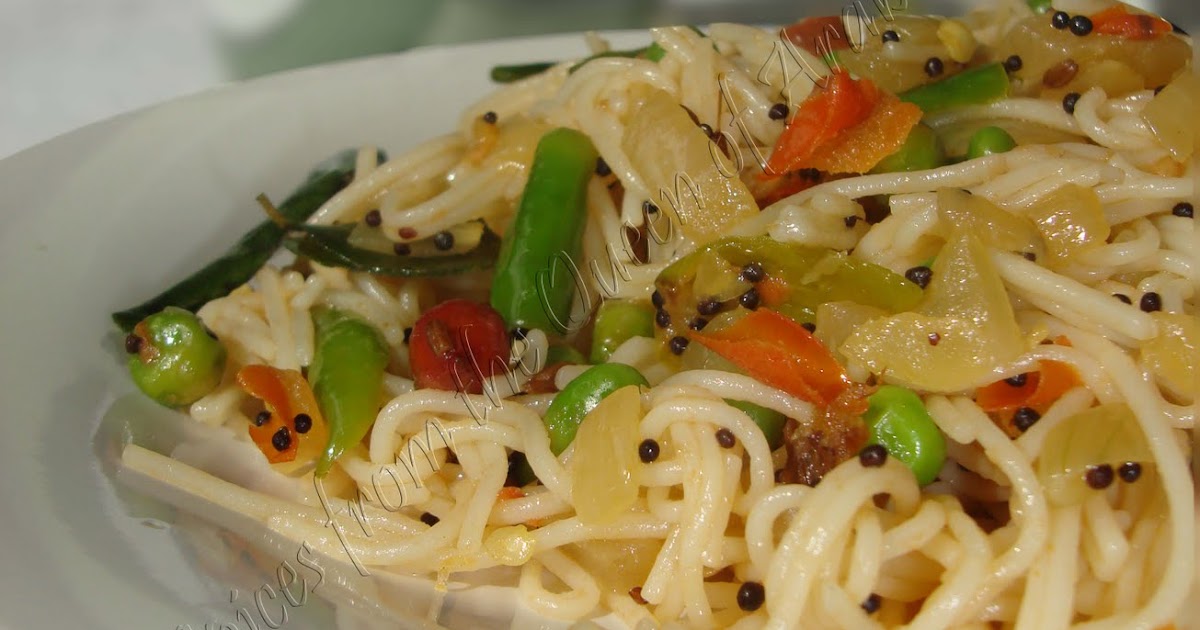 Spices from The Queen of Arabian Sea Rice Noodles Upma