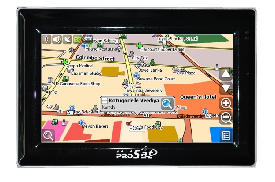 InvestSriLanka Sri Lanka's Latest GPS Device Sala ProSat