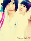 With her , skul look :D