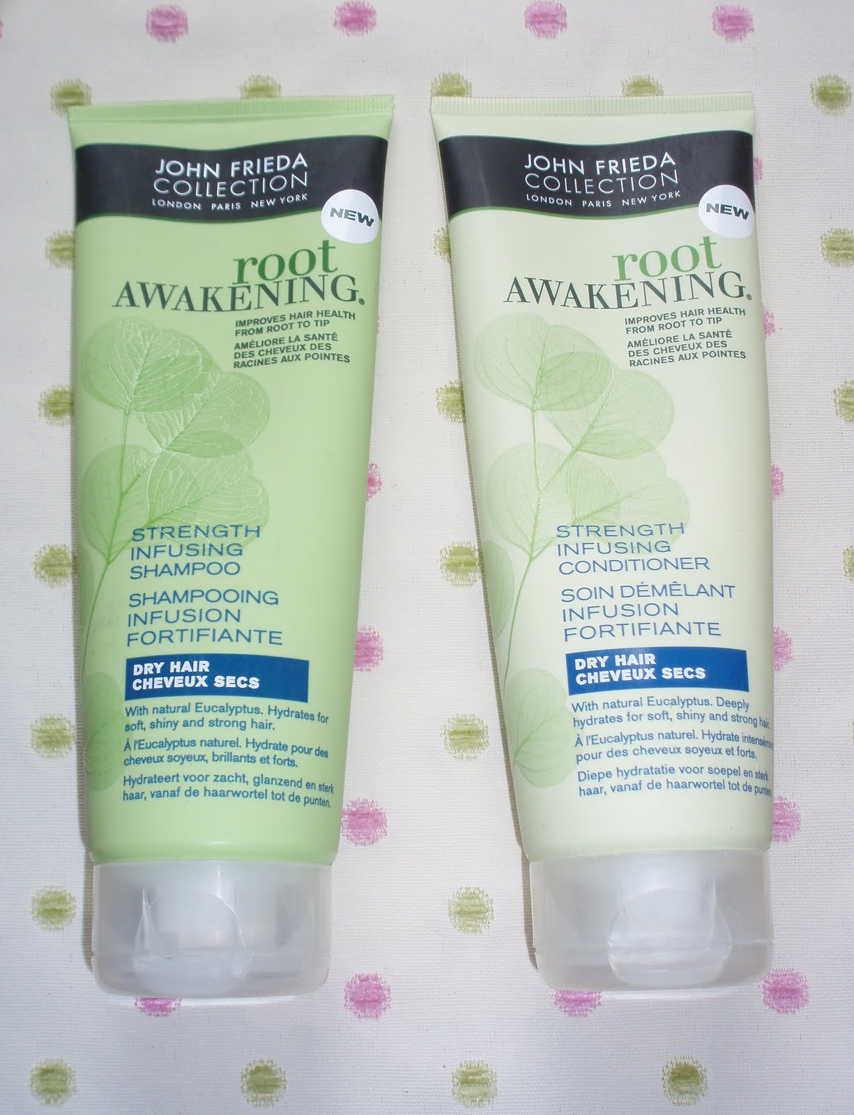 Snowdrop85 John Frieda Root Awakening Shampoo and Conditioner