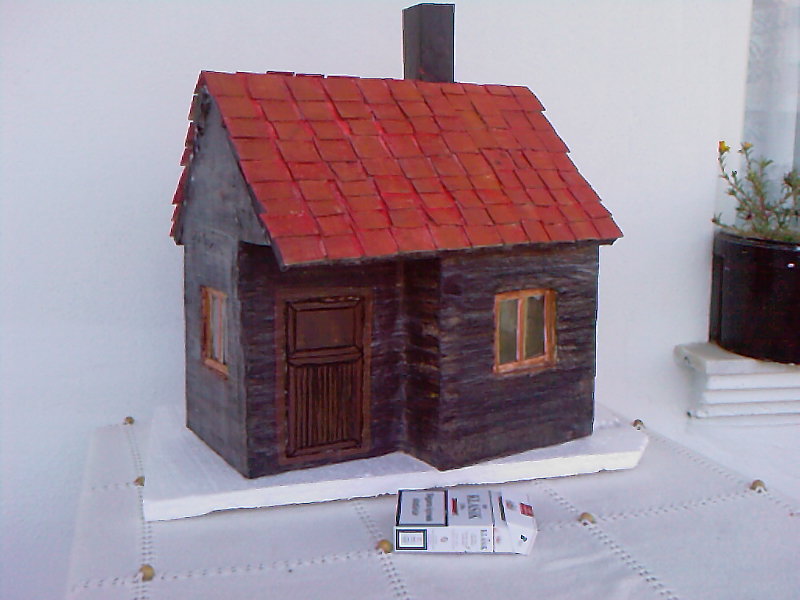 Kadınca HobiFigen Abla�nın dünyası Maket ev6