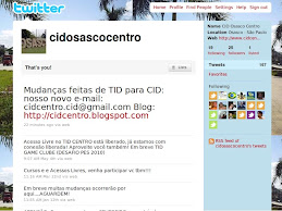 CID Centro no Twitter