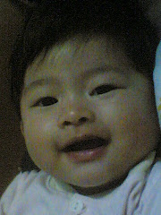 ini gambar anak kedua aku....amacam ada macam bapanya punya senyuman kan.....