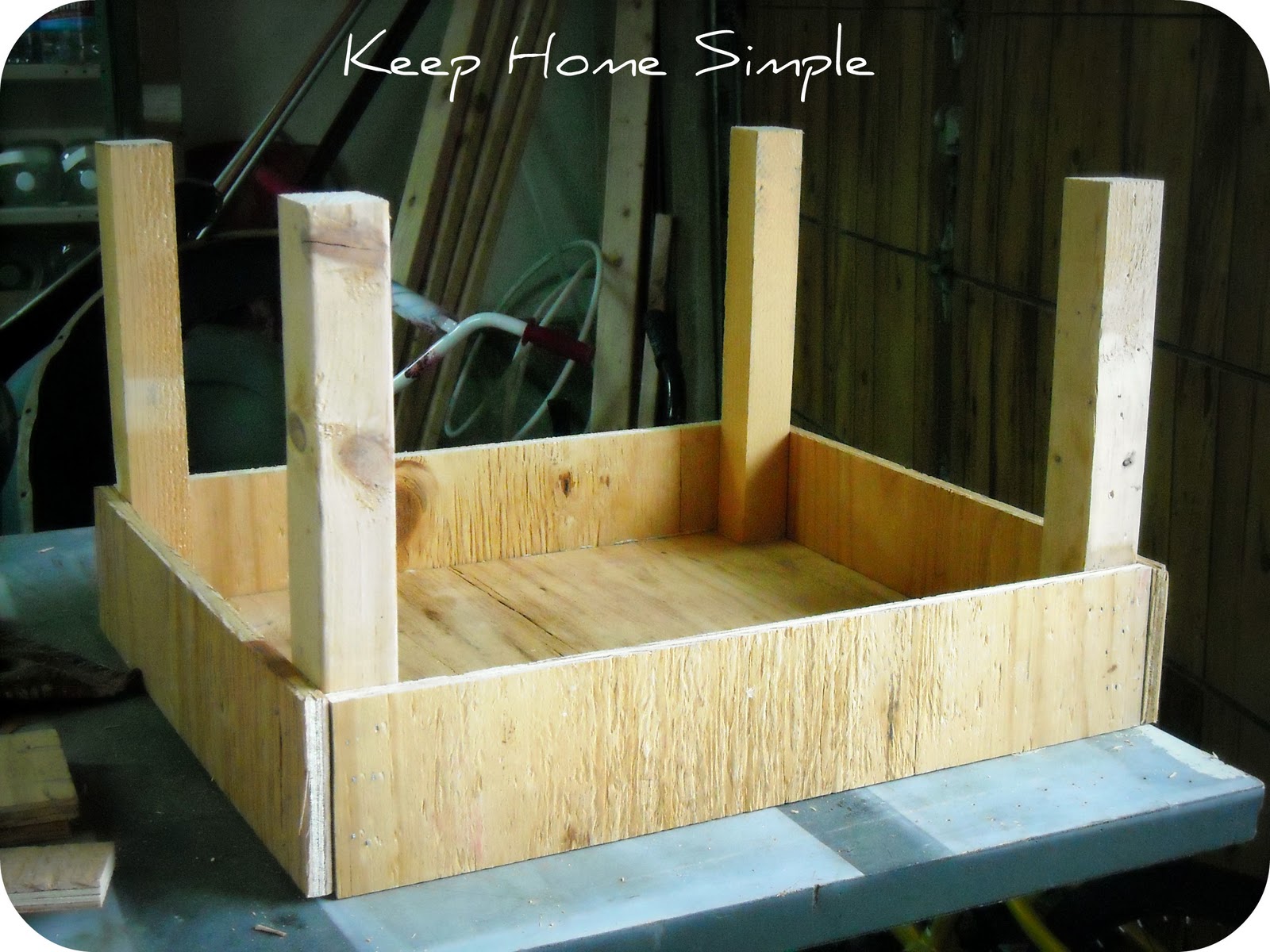 Keep Home Simple Homemade Wooden Crates