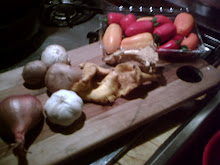 Getting ready to cook