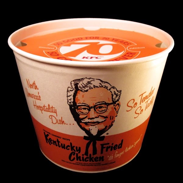 Neato Coolville "IT'S FINGER LICKIN' GOOD" 70 YRS OF KENTUCKY FRIED