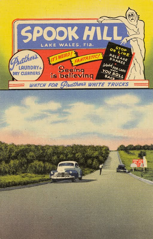 Neato Coolville WHEN VISITING SPOOK HILL, STAY AT THE SPOOK HILL MOTEL