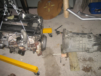 Separate the Engine from Transmission Separate the Engine from Transmission