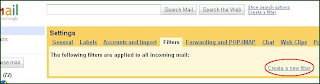 Block unwanted mails in gmail