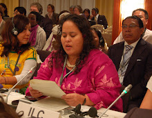 Malia Nobrega reading the IIFB opening statement