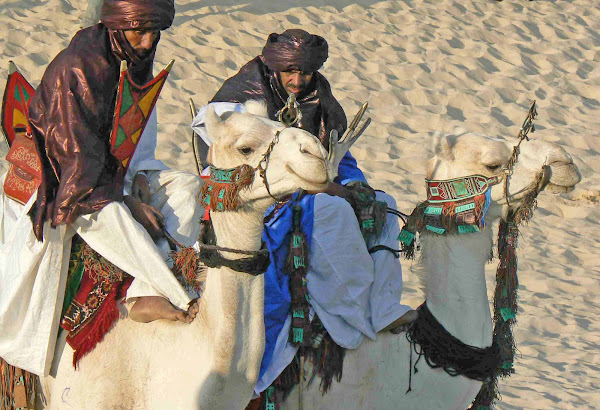 Tuaregs on Camels