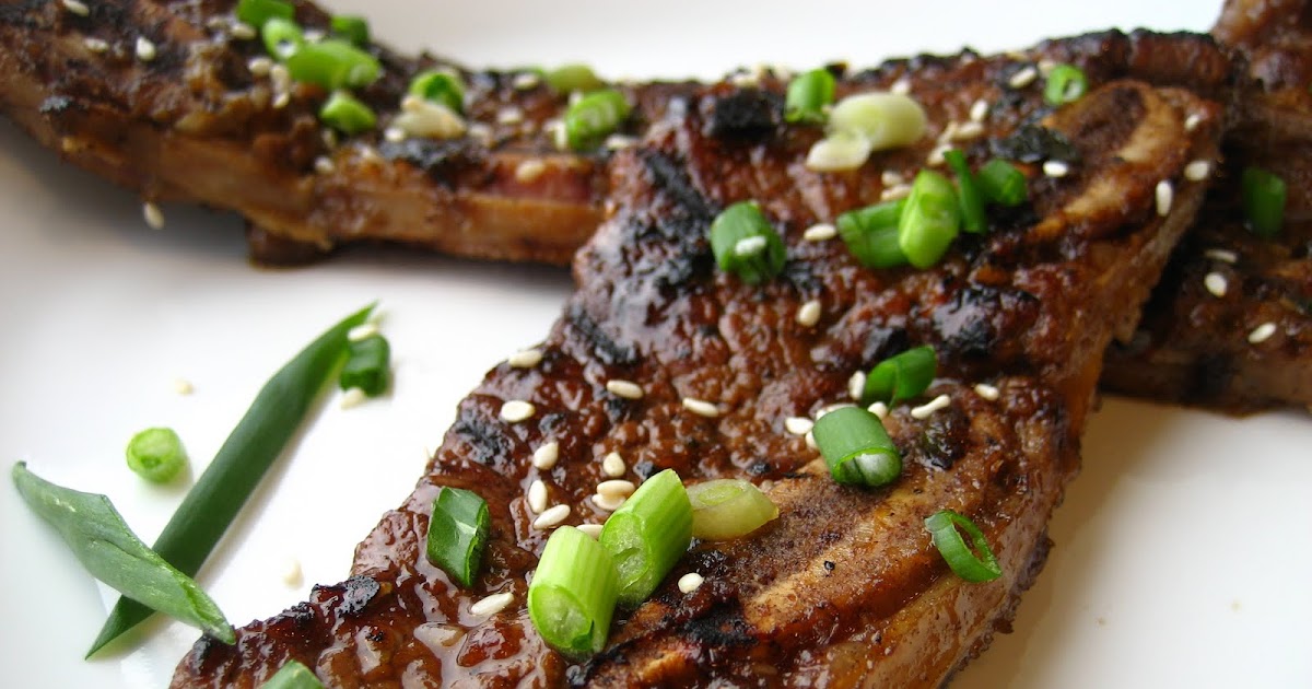 Home Cooking In Montana Korean Kalbi...BBQ Beef Short Ribs