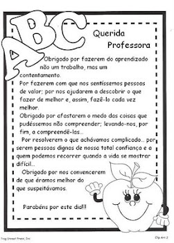 "Feliz Dia dos Professores"