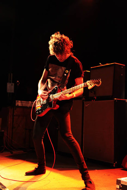 Brian King and Japandroids performing at the Fox Theater in Boulder.