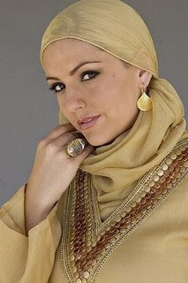 earring hijab style