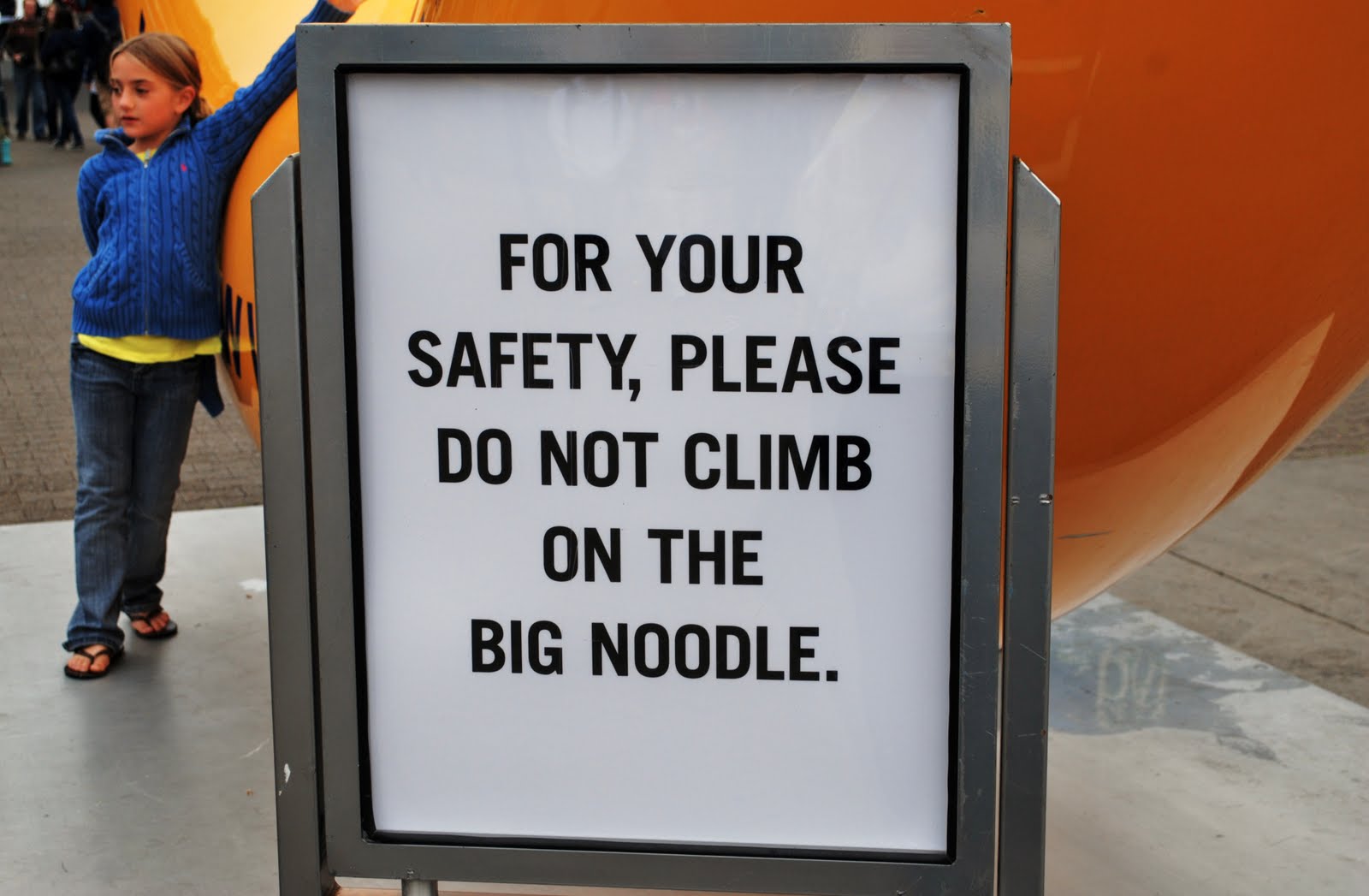giant noodle