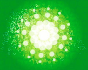 Transparent Ornament Flower Vector Background