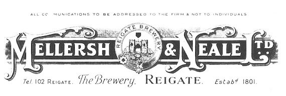 Mellersh & Neale's letterhead design 1899 for the newly formed company.