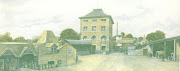 Artists impression of the Brewery Yard, c1920.