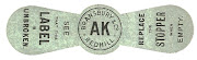Bransbury neckstrap for AK Ale c1906-1913