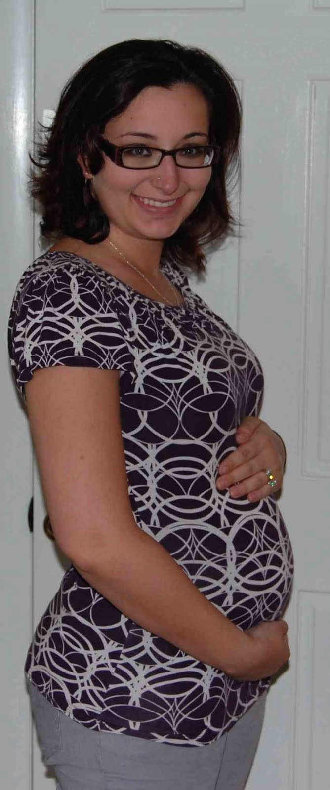 18 weeks. Total weight gain: 6