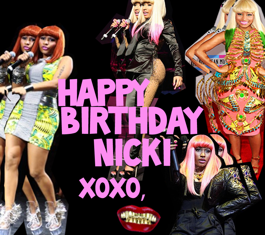 happy birthday nicki