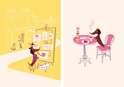 Dachshund Illustration