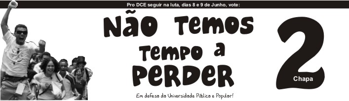 Não Temos Tempo a Perder