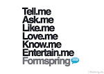 me on formspring.me