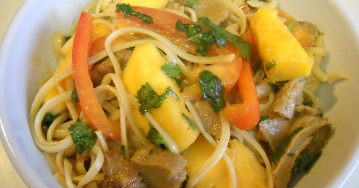 Blessed Vegan Life Tropical Seitan Pasta Salad