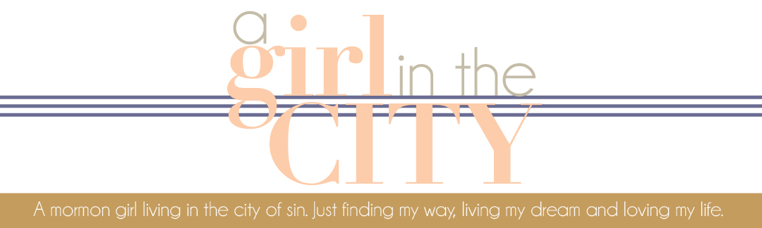 A girl in the City