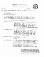 Air Force FOIA Response (Pg 1) 10-4-1977