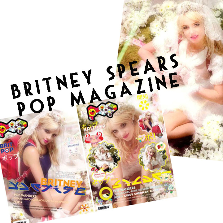 Britney Spears is the unlikely cover star and comes over all Japanese 
