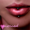 piercings,pierced,lip piercings
