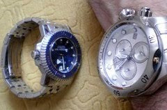 Invicta Reserve Venom Silver Chronograph Men's 5730 Watch