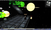 Planetarium Dome And Moons