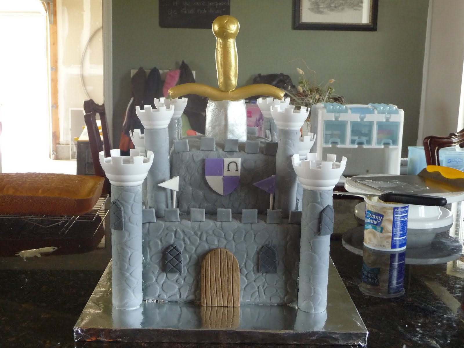 Castle Cake For Boys